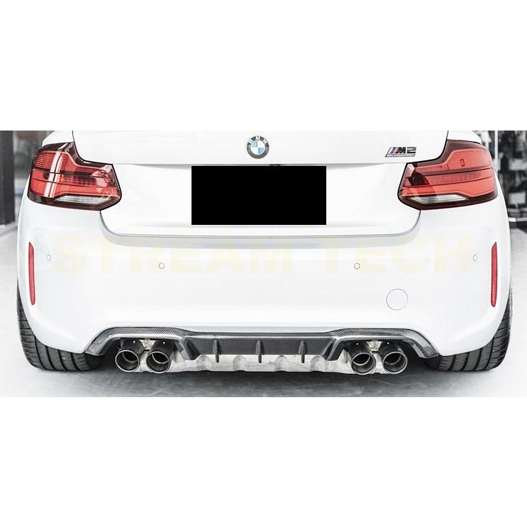 BMW F87 M2用 パフォーマンススタイル カーボン リアディフューザー リアアンダースポイラー リアリップ バンパーリップ アンダーリップ 綾織カーボン Mシリーズ |  | 04