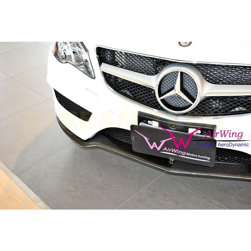 BENZ メルセデス ベンツ C207 A207 Eクラス 後期 AMGスポーツ用 AMGタイプ カーボン フロントスポイラー リップスポイラー フロントリップ バンパーリップ W207 |  | 02