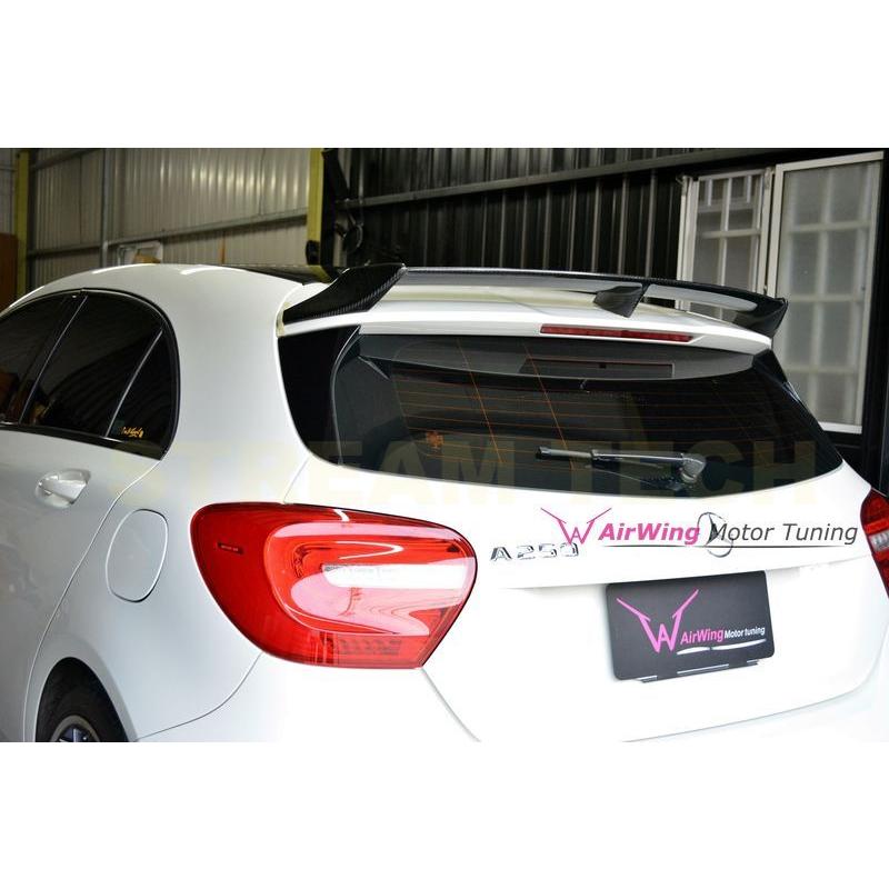 BENZ メルセデス ベンツ W176 Aクラス用 BRABタイプ カーボン ルーフスポイラー ルーフウイング リアルーフ カーボンルーフ 綾織 A180 A200 A250 A45 AMG | 