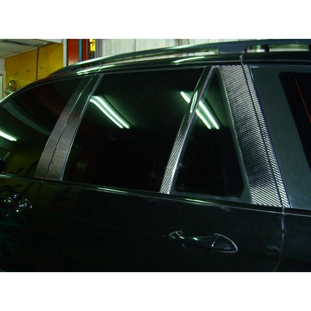 BMW E91 3シリーズ ワゴン用 リアルカーボン ピラーパネル 10点セット センターピラー ピラーガーニッシュ サイドピラー カーボンパネル Bピラー 綾織 M3 人気 |  | 08