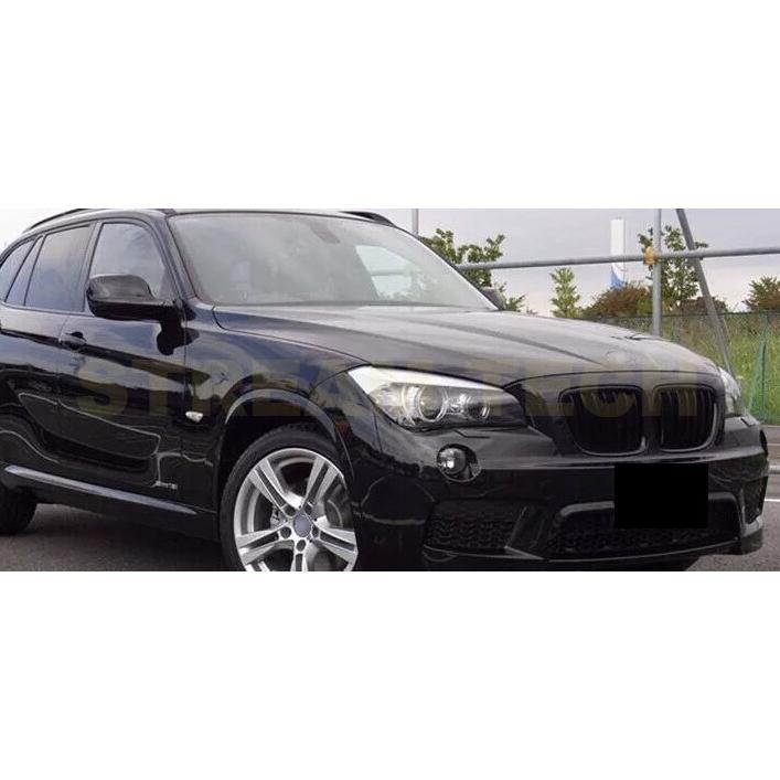 BMW E84 X1用 ブラック キドニーグリル センターグリル フロントグリル ラジエターグリル バンパーグリル ブラックグリル パフォーマンス Xシリーズ 人気商品 | 