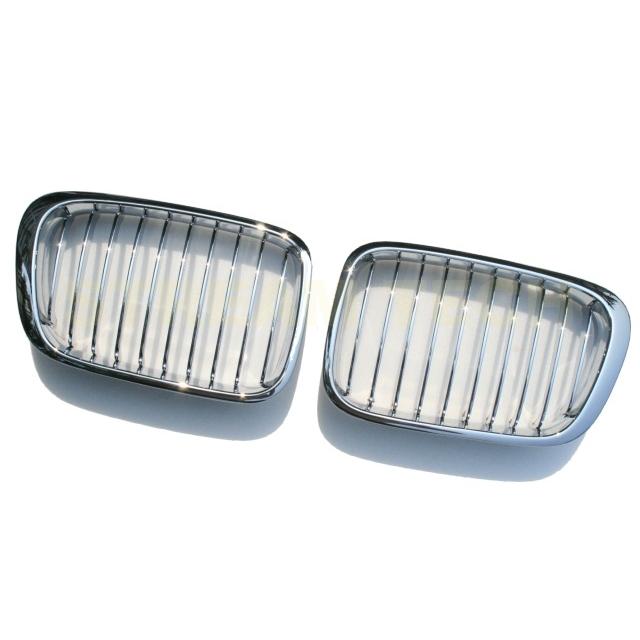 BMW E46 3シリーズ 前期 セダン ワゴン用 クローム キドニーグリル センターグリル フロントグリル ラジエターグリル バンパーグリル 人気商品 |  | 05