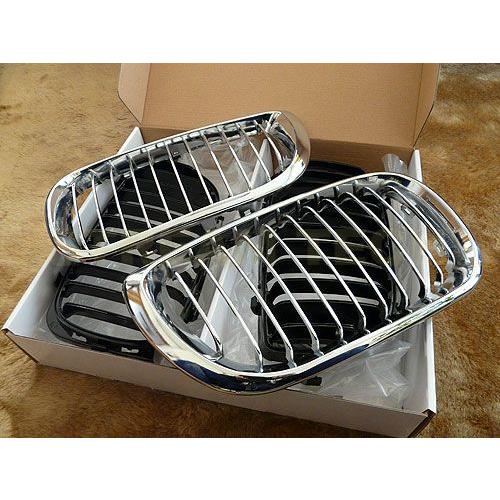 BMW E46 3シリーズ 後期 LCI セダン ワゴン用 クローム キドニーグリル センターグリル フロントグリル ラジエターグリル バンパーグリル 人気商品 |  | 02