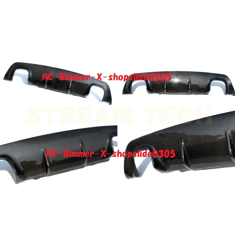 BMW E60 E61 5シリーズ Mスポーツ用 DTMタイプ カーボン リアディフューザー 4本出し リアアンダースポイラー リアバンパーリップ カーボンリップ 綾織 人気商品 | 
