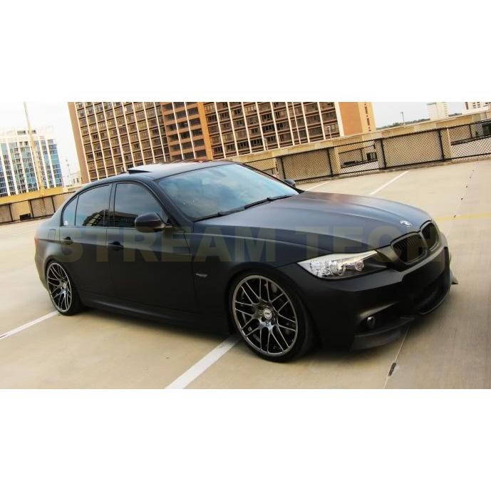 BMW E90 E91 3シリーズ Mスポーツ 後期 LCI用 カーボン フロントスプリッター バンパースプリッター リップスポイラー フロントリップ バンパーリップ 綾織 人気 |  | 10