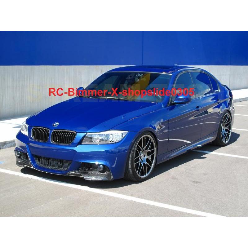 BMW E90 E91 3シリーズ Mスポーツ 後期 LCI用 カーボン フロントスプリッター バンパースプリッター リップスポイラー フロントリップ バンパーリップ 綾織 人気 |  | 01