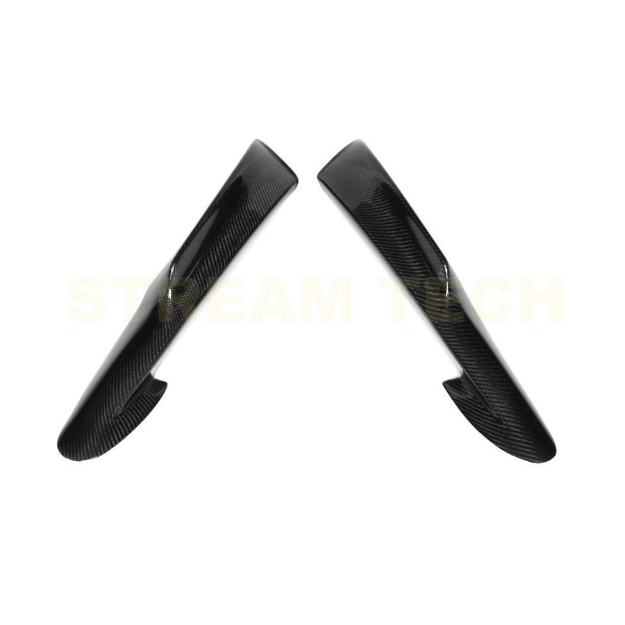 BMW E90 E91 3シリーズ Mスポーツ 後期 LCI用 カーボン フロントスプリッター バンパースプリッター リップスポイラー フロントリップ バンパーリップ 綾織 人気 |  | 06