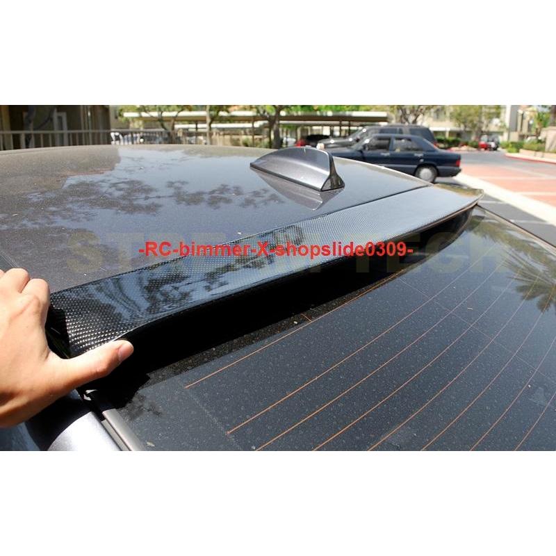 BMW E90 3シリーズ セダン用 Hamスタイル カーボン ルーフスポイラー リアルーフ カーボンルーフ ルーフウイング リアスポイラー トランクスポイラー M3 人気 | 