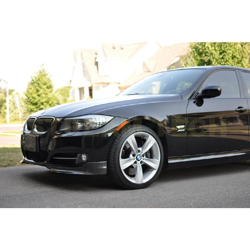 BMW E90 E91 3シリーズ ハイライン 後期 LCI用 カーボン フロントスプリッター フロントスポイラー フロントリップ リップスポイラー バンパーリップ 綾織 人気 |  | 06