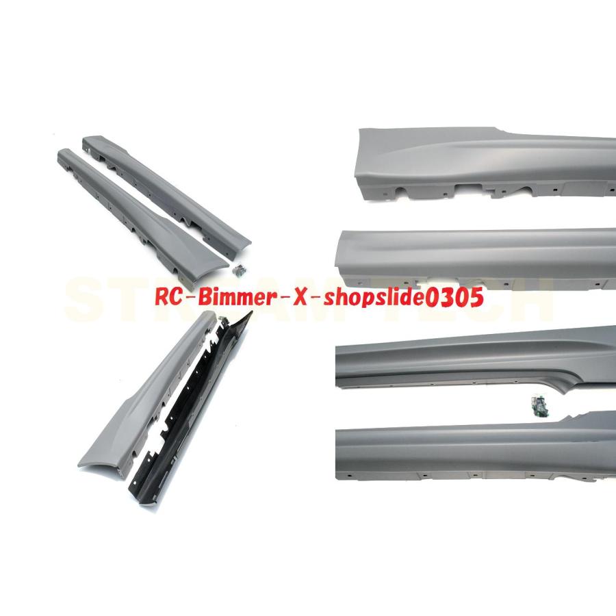 BMW E92 E93 3シリーズ用 M3タイプ サイドステップ PPウレタン製 サイドスカート サイドスポイラー サイドシル 未塗装 クーペ カブリオレ 320 335 M3 |  | 02