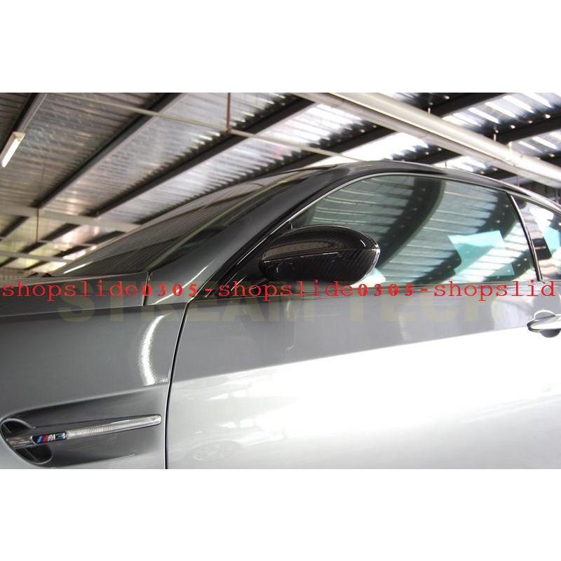 BMW E90 E92 E93 M3用 リアルカーボン ミラーカバー 貼り付け式 サイドミラーカバー ドアミラーカバー バックミラーカバー Mシリーズ E82 1M 人気商品 |  | 09