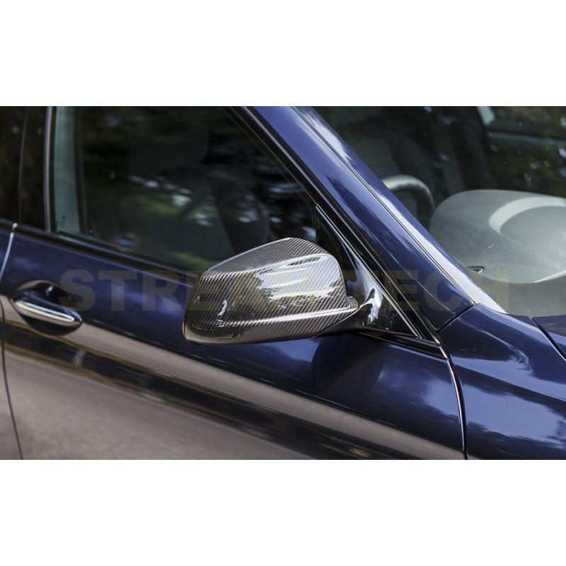 BMW F10 F11 5シリーズ 前期用 リアルカーボン ミラーカバー 貼り付け式 ドアミラーカバー サイドミラーカバー バックミラーカバー 綾織カーボン 人気商品 |  | 03