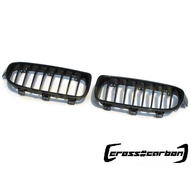 BMW F30 F31 3シリーズ用 スポーツタイプ 艶有ブラック キドニーグリル フロントグリル センターグリル ラジエターグリル バンパーグリル ブラックグリル 人気 |  | 05