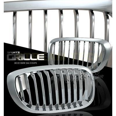 BMW E46 3シリーズ 後期 LCI クーペ カブリオレ用 クローム キドニーグリル センターグリル フロントグリル ラジエターグリル バンパーグリル 2D 人気商品 |  | 04