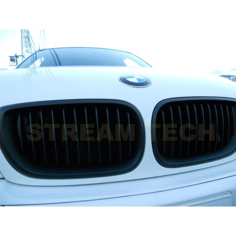 BMW E46 3シリーズ 後期 LCI セダン ワゴン用 艶有ブラック キドニーグリル センターグリル フロントグリル ラジエターグリル バンパーグリル 人気商品 |  | 01