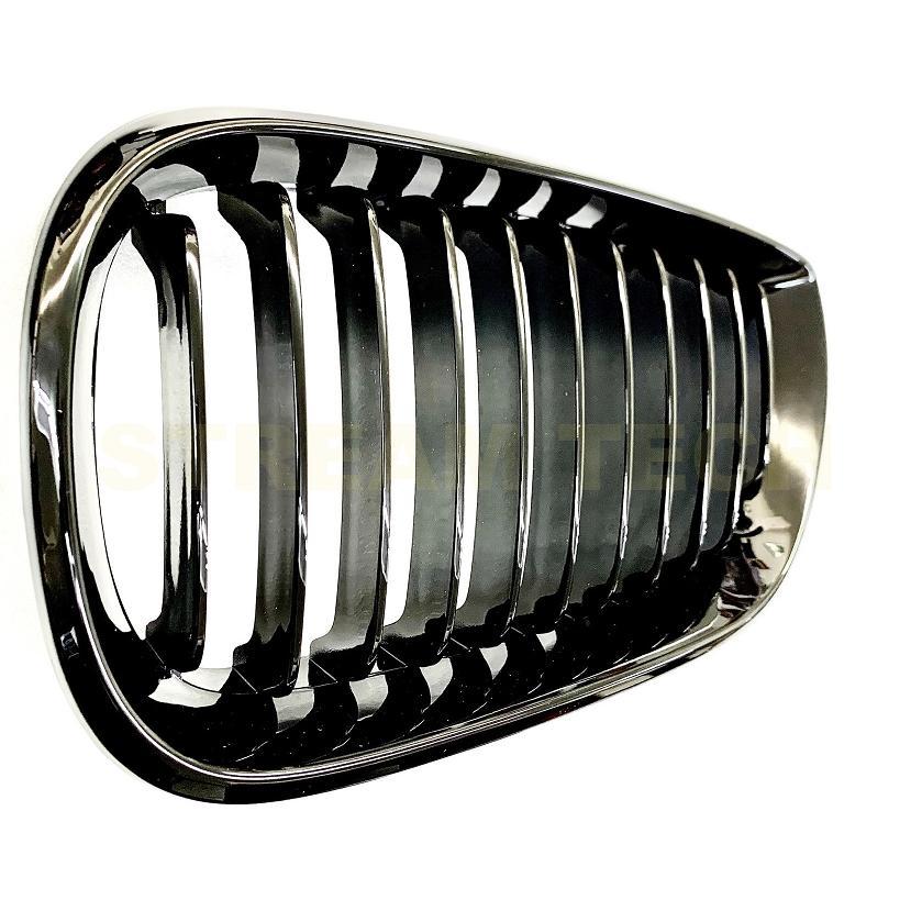 BMW E46 3シリーズ 後期 LCI セダン ワゴン用 艶有ブラック キドニーグリル センターグリル フロントグリル ラジエターグリル バンパーグリル 人気商品 |  | 09