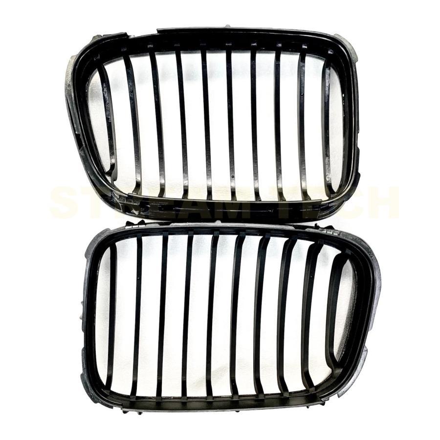 BMW E46 3シリーズ 前期 セダン ワゴン用 リアルカーボン キドニーグリル センターグリル フロントグリル ラジエターグリル バンパーグリル 人気商品 |  | 06