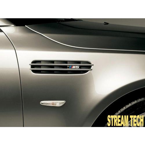 BMW E60 E61 5シリーズ M5タイプ サイドダクト 2種類有 シャークダクト フェンダーダクト サイドグリル 520 523 525 528 530 535 540 545 550 人気商品 | 