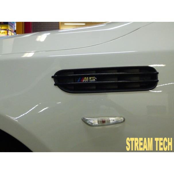 BMW E60 E61 5シリーズ M5タイプ サイドダクト 2種類有 シャークダクト フェンダーダクト サイドグリル 520 523 525 528 530 535 540 545 550 人気商品 |  | 10