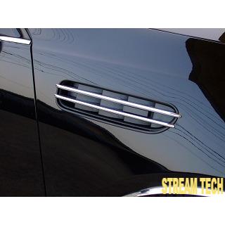 BMW E60 E61 5シリーズ M5タイプ サイドダクト 2種類有 シャークダクト フェンダーダクト サイドグリル 520 523 525 528 530 535 540 545 550 人気商品 |  | 03