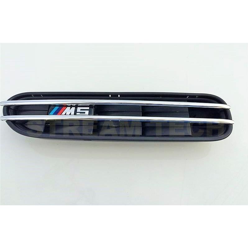 BMW E60 E61 5シリーズ M5タイプ サイドダクト 2種類有 シャークダクト フェンダーダクト サイドグリル 520 523 525 528 530 535 540 545 550 人気商品 |  | 05