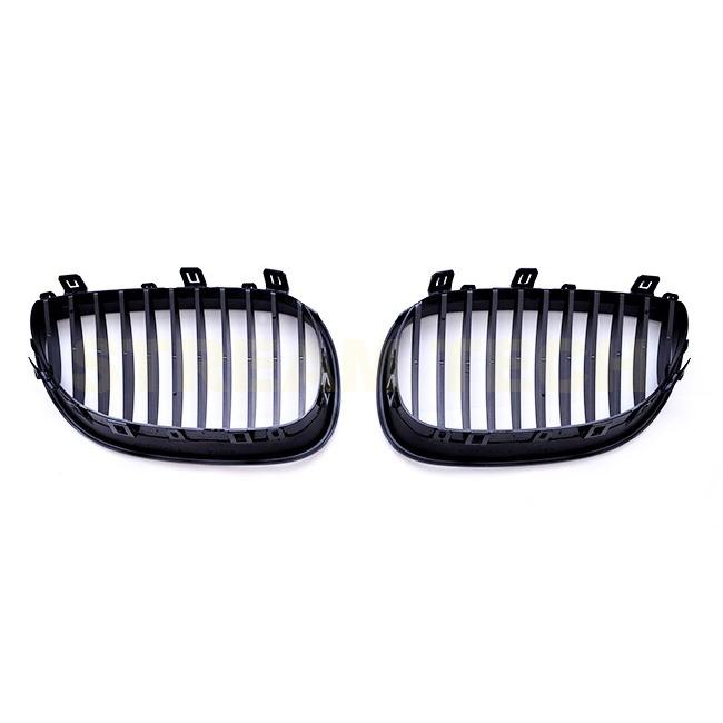 BMW E87 1シリーズ ハッチバック 前期用 リアルカーボン キドニーグリル フロントグリル センターグリル ラジエターグリル バンパーグリル 人気商品 |  | 04