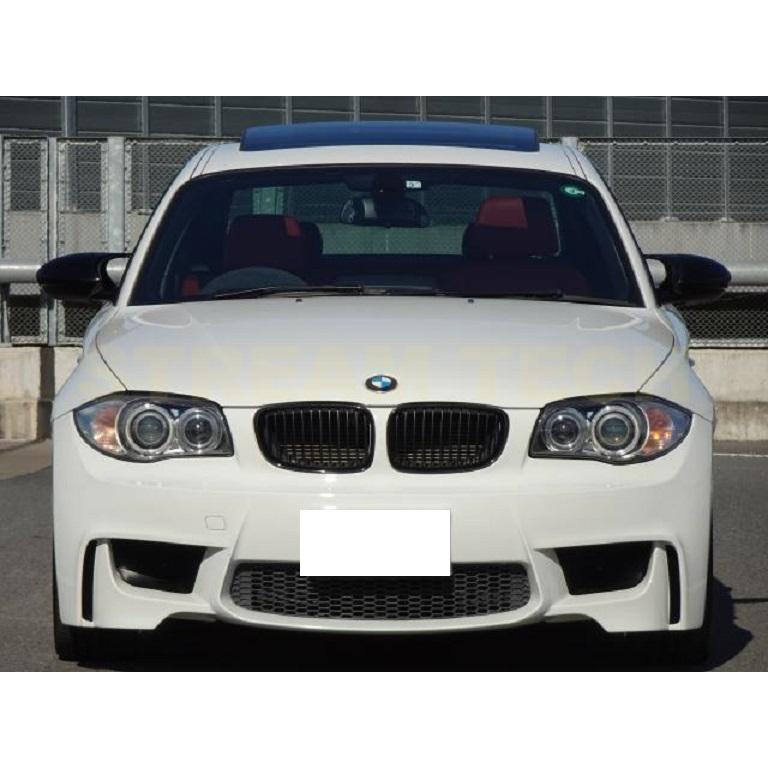 BMW E81 E82 E87 E88 1シリーズ 後期 LCI用 ブラック キドニーグリル
