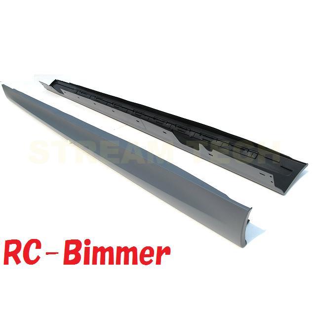 BMW E90 E91 3シリーズ 前期用 Mスポーツタイプ サイドステップ PPウレタン製 サイドスカート サイドスポイラー サイドシル 未塗装 塗装代行可能 |  | 02