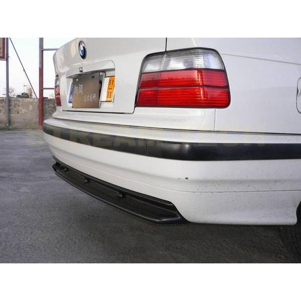 BMW E36 M3用 M3タイプ リアディフューザー ABS製 リアアンダー BMW E36 M3用 M3タイプ リアディフューザー ABS製 リアアンダー