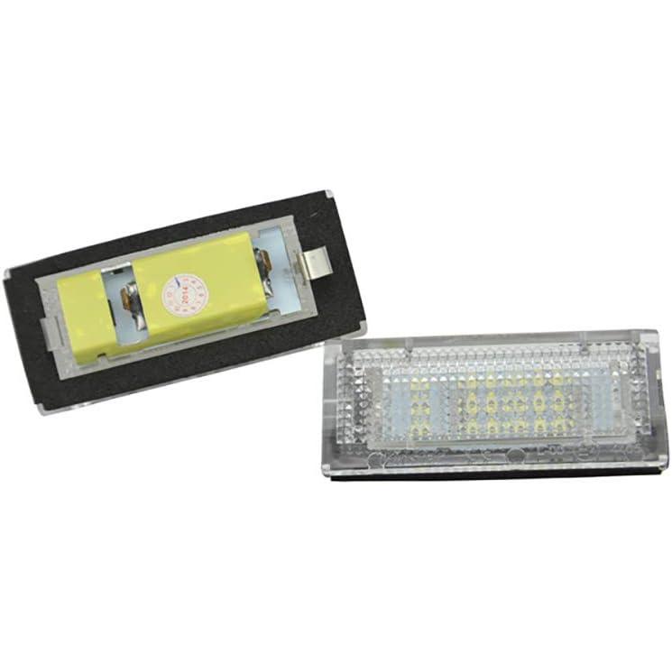 BMW E46 3シリーズ セダン ワゴン 前期用 36連 SMD LED ライセンスライト プレートランプ ナンバー灯 ライト キャンセラー付き 4D 5D 人気商品 |  | 02