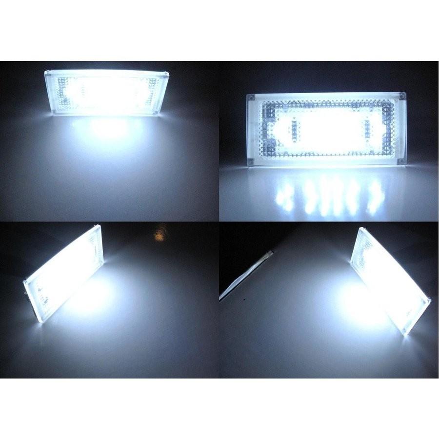 BMW E46 3シリーズ セダン ワゴン 前期用 36連 SMD LED ライセンスライト プレートランプ ナンバー灯 ライト キャンセラー付き 4D 5D 人気商品 |  | 05