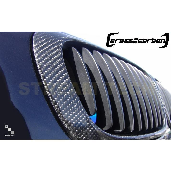 BMW E46 3シリーズ 後期 LCI セダン ワゴン用 リアルカーボン キドニーグリル センターグリル フロントグリル ラジエターグリル バンパーグリル 人気商品 |  | 03