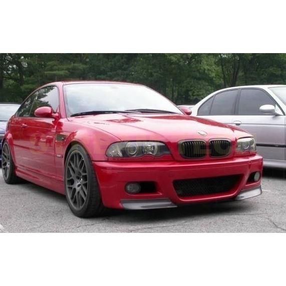 E46M3 フロントバンパー　CSLカーボンリップ付 フロントバンパーリップスポイラー,本物のカーボンファイバー