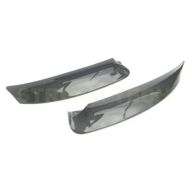 BMW E46 M3用 CSLタイプ カーボン フロントスプリッター バンパースプリッター カーボンスプリッター バンパーリップ リップスポイラー 綾織カーボン 人気商品 |  | 02