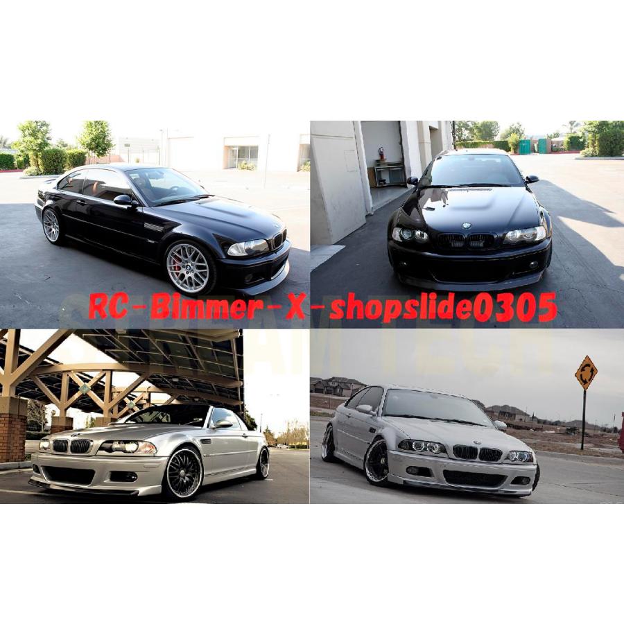 BMW E46 M3用 StraBentechタイプ カーボン フロントスポイラー リップスポイラー フロントリップ バンパーリップ アンダーリップ センターリップ 綾織カーボン |  | 01