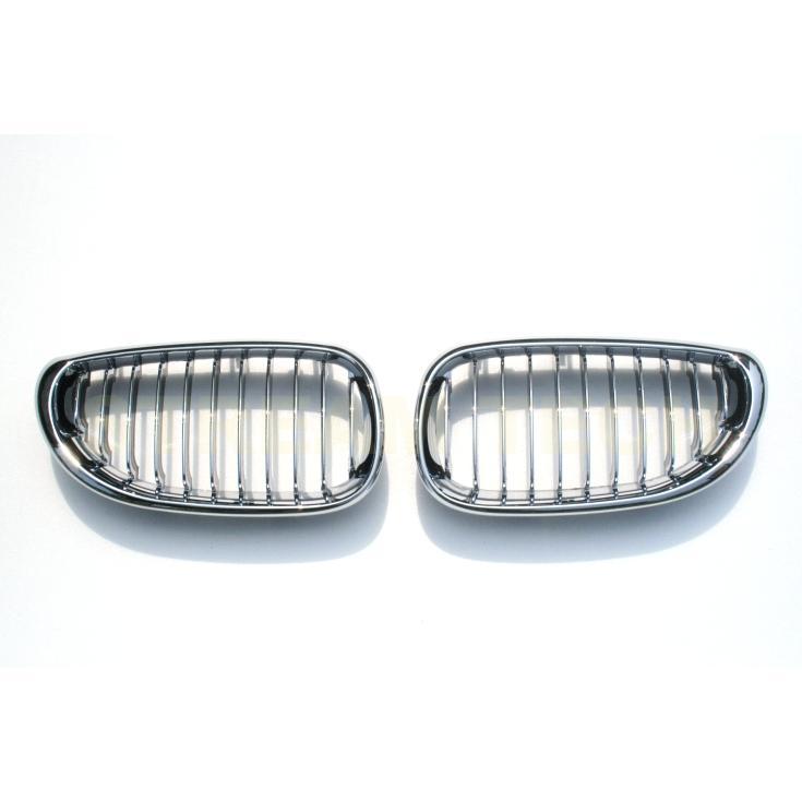 BMW E60 E61 5シリーズ用 クローム キドニーグリル センターグリル フロントグリル ラジエターグリル バンパーグリル 520 530 540 550 M5 人気商品 |  | 01