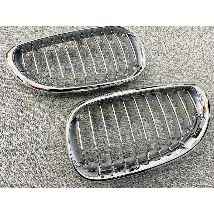 BMW E60 E61 5シリーズ用 クローム キドニーグリル センターグリル フロントグリル ラジエターグリル バンパーグリル 520 530 540 550 M5 人気商品 |  | 06