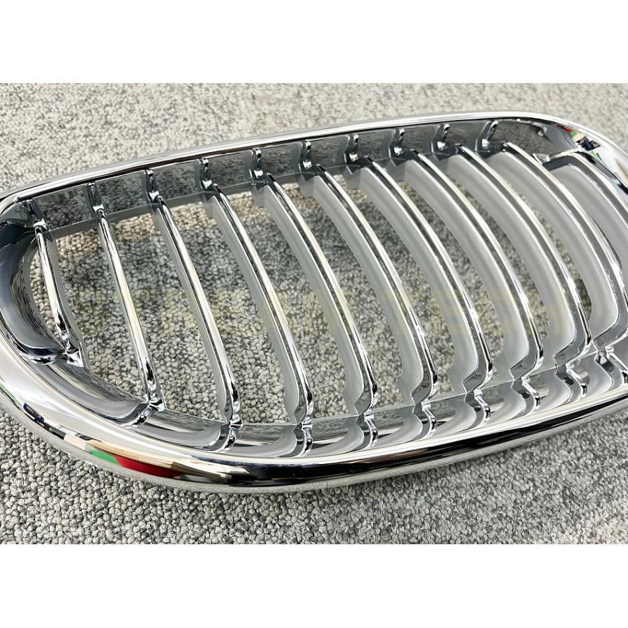 BMW E60 E61 5シリーズ用 クローム キドニーグリル センターグリル フロントグリル ラジエターグリル バンパーグリル 520 530 540 550 M5 人気商品 |  | 07