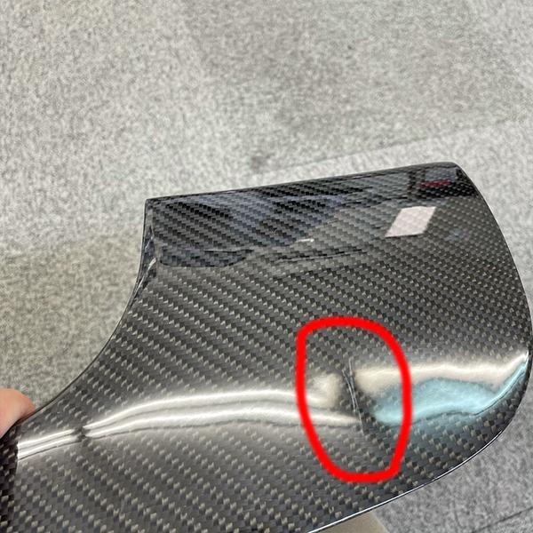 アウトレット品 BMW E90 E91 3シリーズ Mスポーツ用 カーボン リアディフューザー リアアンダースポイラー リアアンダーリップ リアバンパーリップ 左右2本出し |  | 02