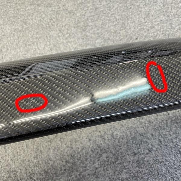 アウトレット品 BMW E90 E91 3シリーズ Mスポーツ用 カーボン リアディフューザー リアアンダースポイラー リアアンダーリップ リアバンパーリップ 左右2本出し |  | 03