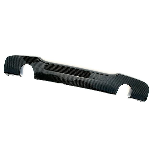 アウトレット品 BMW E90 E91 3シリーズ Mスポーツ用 カーボン リアディフューザー リアアンダースポイラー リアアンダーリップ リアバンパーリップ 左右2本出し |  | 05