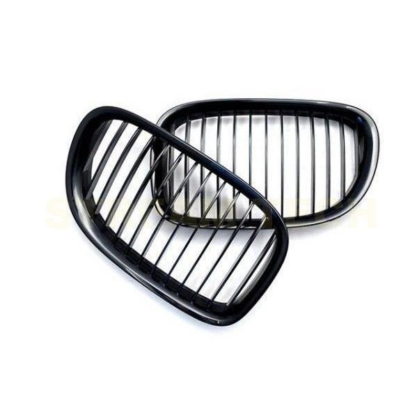BMW F01 F02 F03 F04 7シリーズ用 艶有ブラック キドニーグリル フロントグリル センターグリル ラジエターグリル バンパーグリル ブラックグリル 人気商品 |  | 05