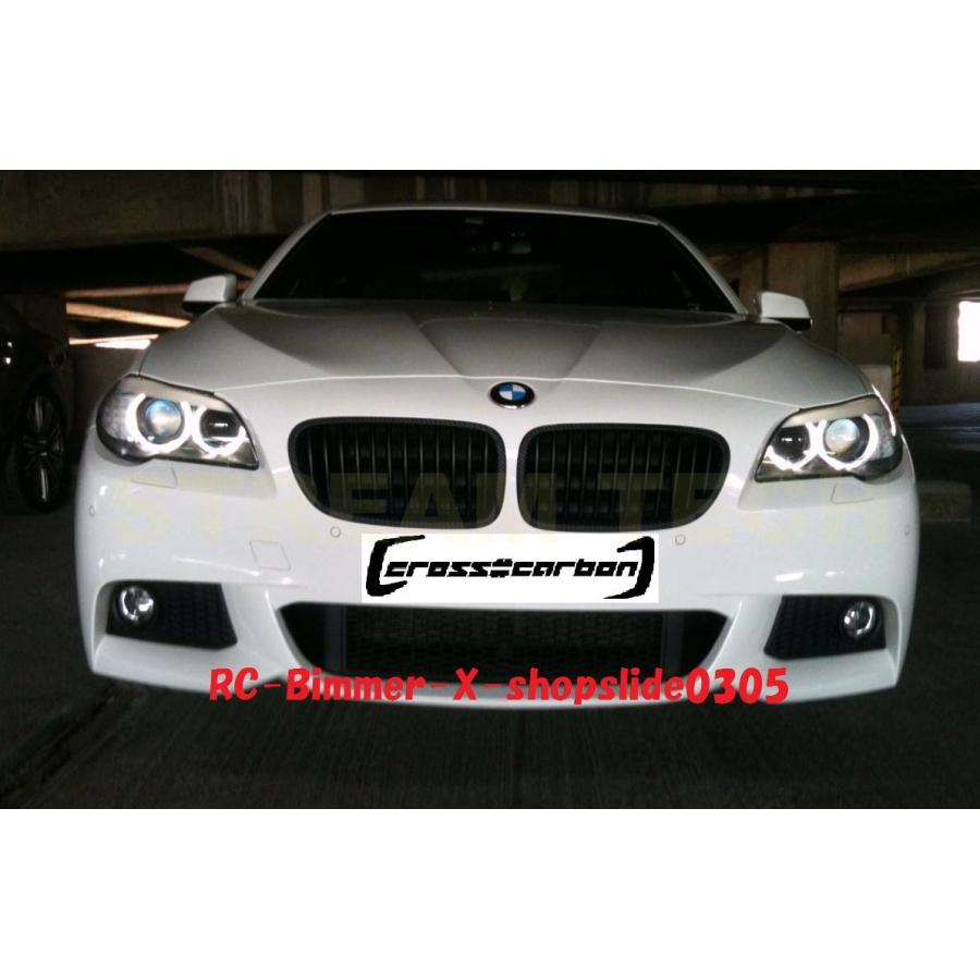 BMW F10 F11 5シリーズ用 スポーツタイプ リアルカーボン キドニーグリル センターグリル フロントグリル ラジエターグリル バンパーグリル M5 人気商品 | 