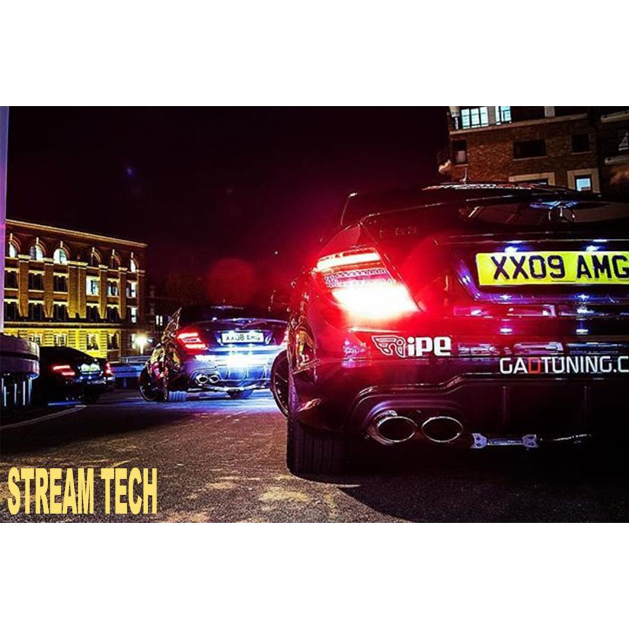 iPE イノテック BENZ W204 S204 C204 C63 AMG用 可変バルブ マフラー ステンレス製 テールエンド メルセデス ベンツ Cクラス Black Series 507 Edition | 