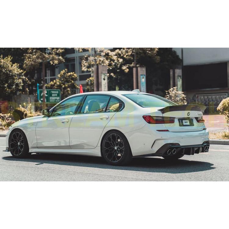 BMW G20 3シリーズ セダン用 ダックテールタイプ カーボン トランクスポイラー 2種類有 綾織カーボン フォージドカーボン リアスポイラー リアウイング CMST |  | 03