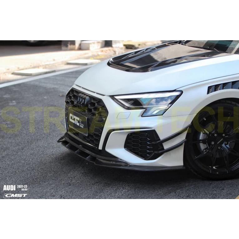 AUDI アウディ 8Y A3 S3 RS3用 フルカーボン ボンネット 2種類有 綾織カーボン フォージドカーボン エンジンフード カーボンフード Ver2 CMST |  | 03