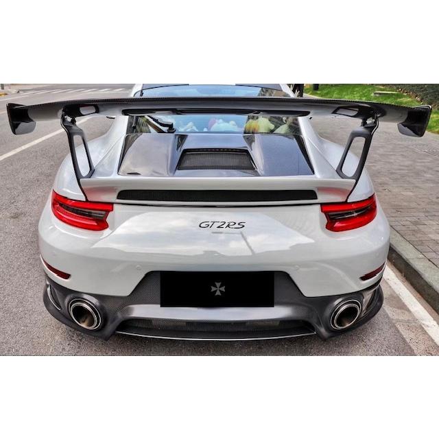 Porsche ポルシェ 991 2 カレラ 後期用 Gt2rs リアバンパーセット 2種類有 ディフューザー リフレクター カーボン Frp 綾織カーボン Carrera C2s Gts Gt3 Cpr991 Gt2rs0002 Stream Tech 通販 Yahoo ショッピング