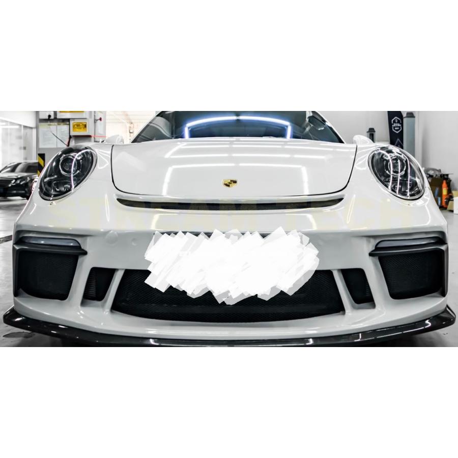 PORSCHE ポルシェ 991 カレラ 後期用 GT3タイプ フロントバンパーセット 2種類有 FRP ハーフカーボン バンパー Porsche Carrera 911 991.2 C2S GTS GT3 4S｜streamtech｜04