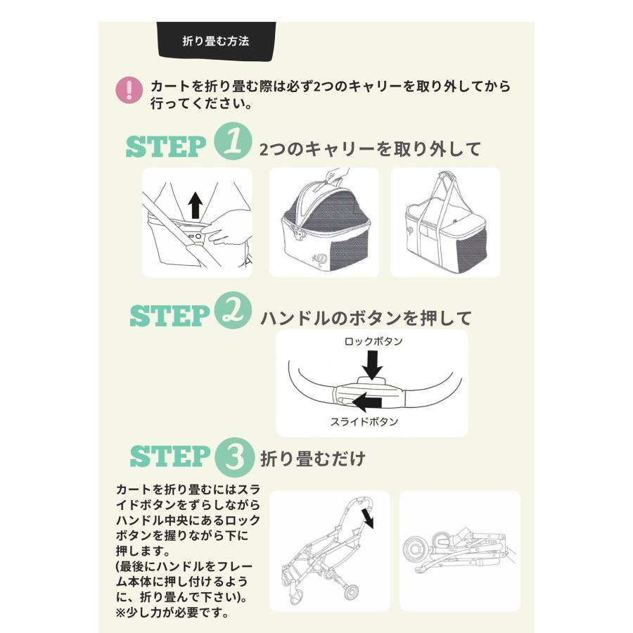 Petique ペティーク デラックスダブルデッカー ペットカート ペットバギー ペットキャリー 4輪 いぬ ねこ 散歩 お出かけ 旅行 米ブランド deluxe double decker |  | 08