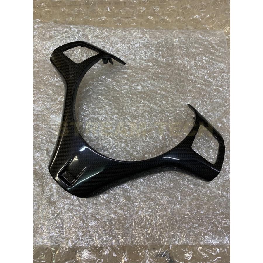 BMW E9x 3シリーズ Mスポーツ M3用 カーボン ステアリングカバー 交換 